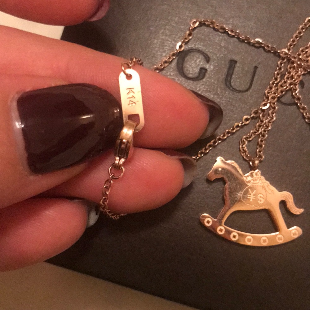 🌹🌹🌹Beautiful necklace 14K gold🌹🌹🌹
